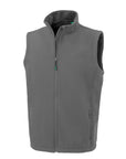 RESULT GENUINE RECYCLED MEN'S RECYCLED 2-LAYER PRINTABLE SOFTSHELL BODYWARMER R902M