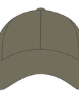 BEECHFIELD ORGANIC COTTON 6-PANEL CAP BC054