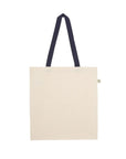 EP71 Heavy Shopper Organic Tote Bag with Contrast Handles