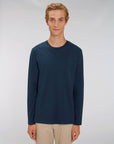 Stanley Stella Shuffler Men's Long Sleeve T-Shirt French Navy