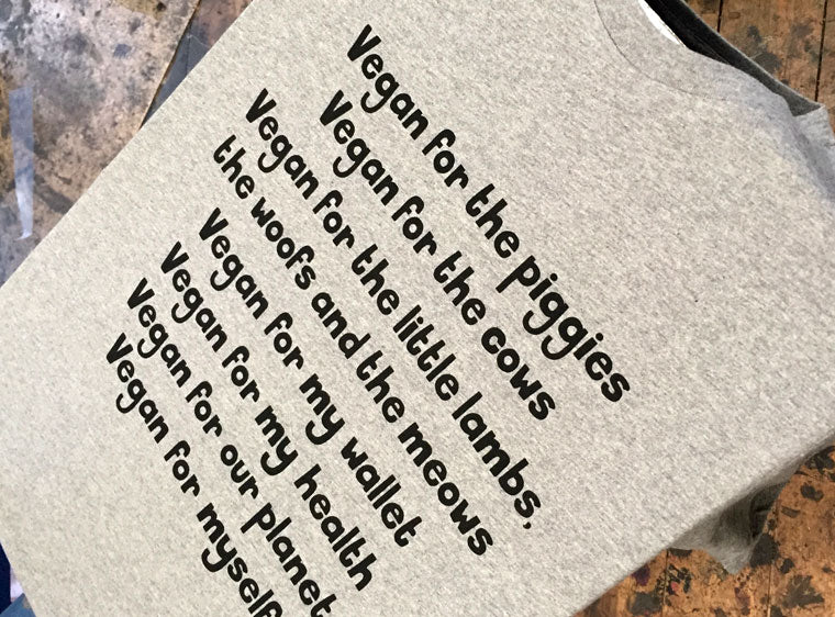 Is my T-shirt vegan?