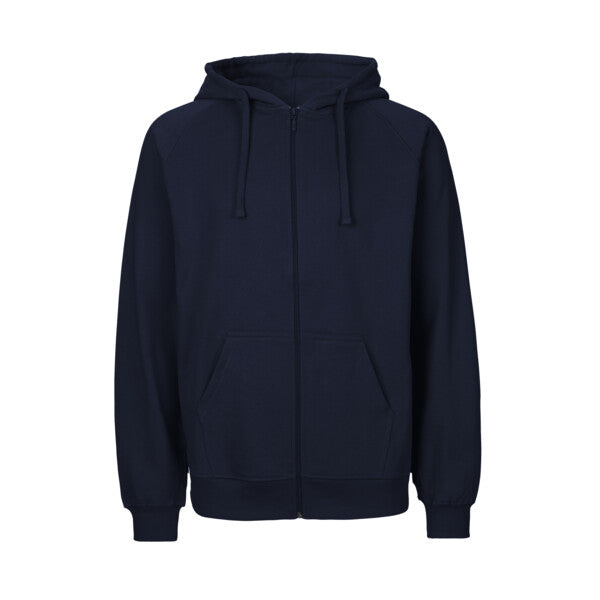 NEUTRAL UNISEX TIGER COTTON ZIP HOODIE T63301