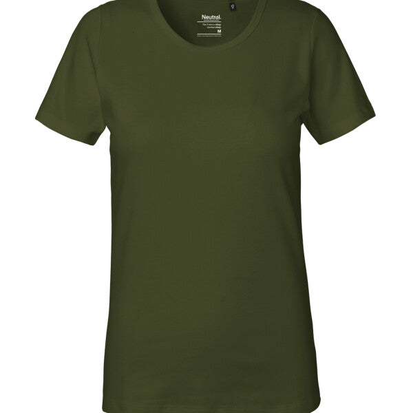 NEUTRAL LADIES INTERLOCK T-SHIRT O81029