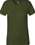 NEUTRAL LADIES INTERLOCK T-SHIRT O81029