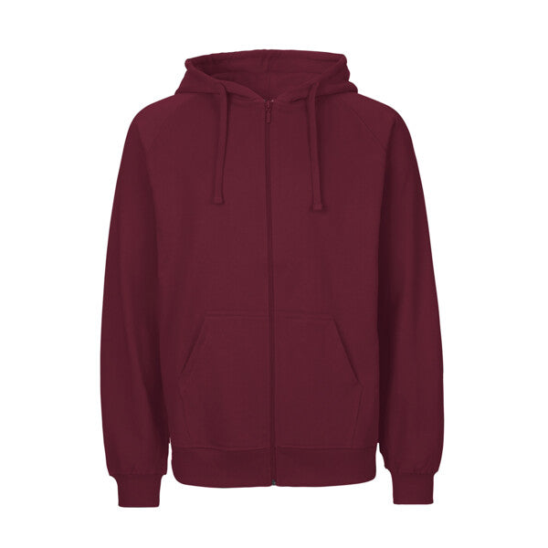 NEUTRAL UNISEX TIGER COTTON ZIP HOODIE T63301
