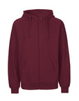 NEUTRAL UNISEX TIGER COTTON ZIP HOODIE T63301