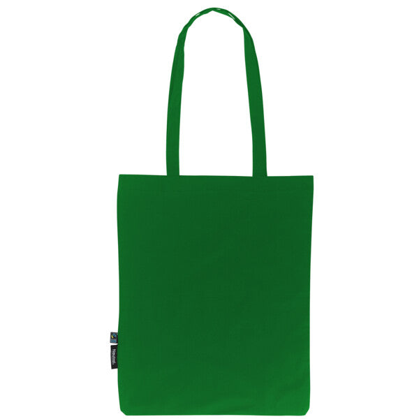 FAIRTRADE ORGANIC SHOPPING BAG, LONG HANDLES O90014