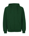 NEUTRAL UNISEX TIGER COTTON ZIP HOODIE T63301