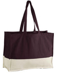 WESTFORD MILL WESTFORD MILL EARTHAWARE® ORGANIC CONTRAST SHOPPER W858