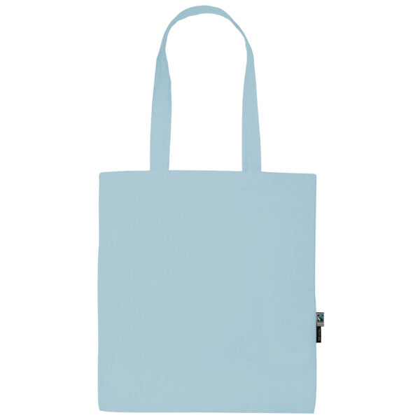 FAIRTRADE ORGANIC SHOPPING BAG, LONG HANDLES O90014