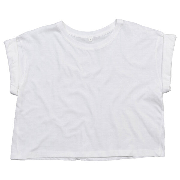 MANTIS MANTIS LADIES ORGANIC CROPPED T-SHIRT M96