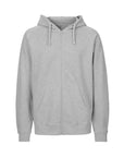 NEUTRAL UNISEX TIGER COTTON ZIP HOODIE T63301