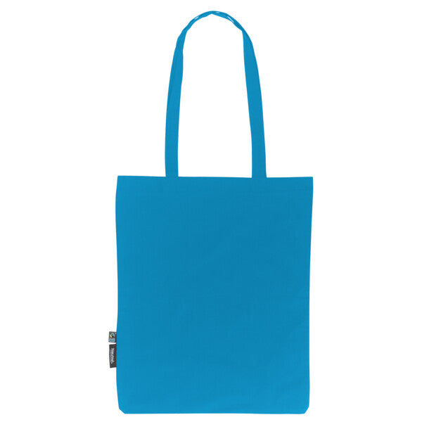 FAIRTRADE ORGANIC SHOPPING BAG, LONG HANDLES O90014