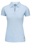 NIMBUS WOMEN’S HARVARD V-NECK – STRETCH DELUXE POLO SHIRT NB52F
