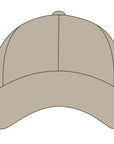 BEECHFIELD ORGANIC COTTON 6-PANEL CAP BC054