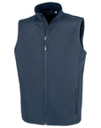 RESULT GENUINE RECYCLED MEN'S RECYCLED 2-LAYER PRINTABLE SOFTSHELL BODYWARMER R902M
