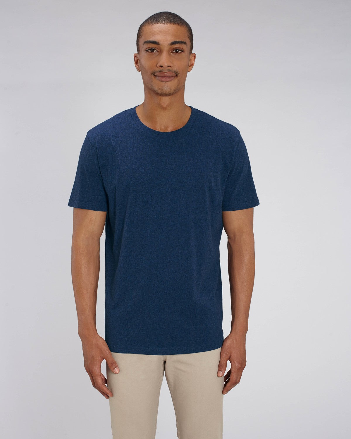 Stanley Stella Creator Unisex T-Shirt Black Heather Blue