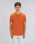 Stanley Stella Creator Unisex T-Shirt Black Heather Orange