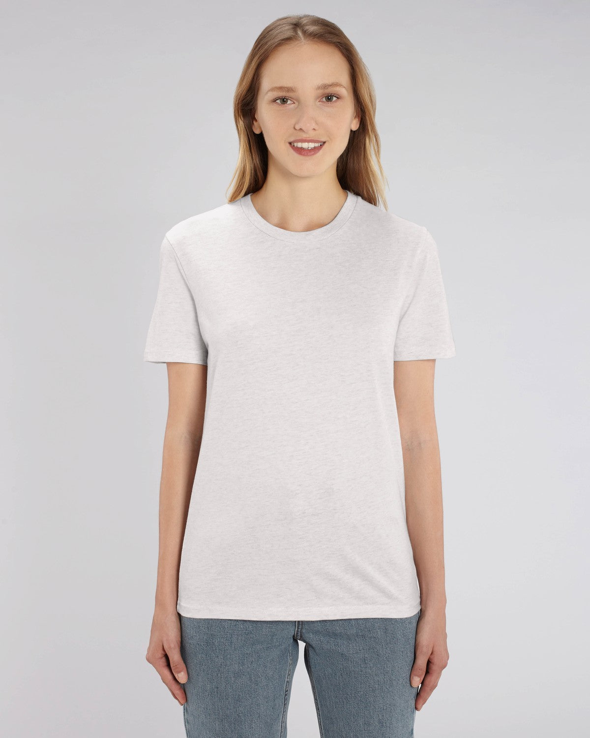 Stanley Stella Creator Unisex T-Shirt Cream Heather Grey