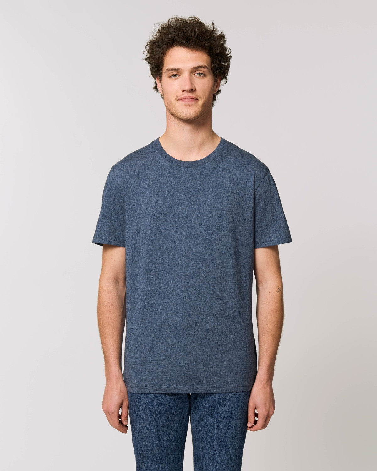 Stanley Stella Creator Unisex T-Shirt Dark Heather Blue