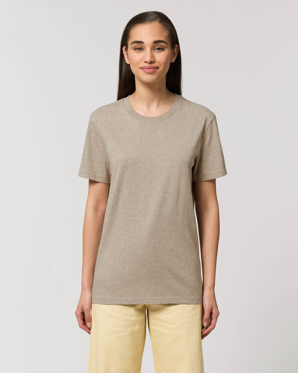 Stanley Stella Creator Unisex T-Shirt Heather Sand