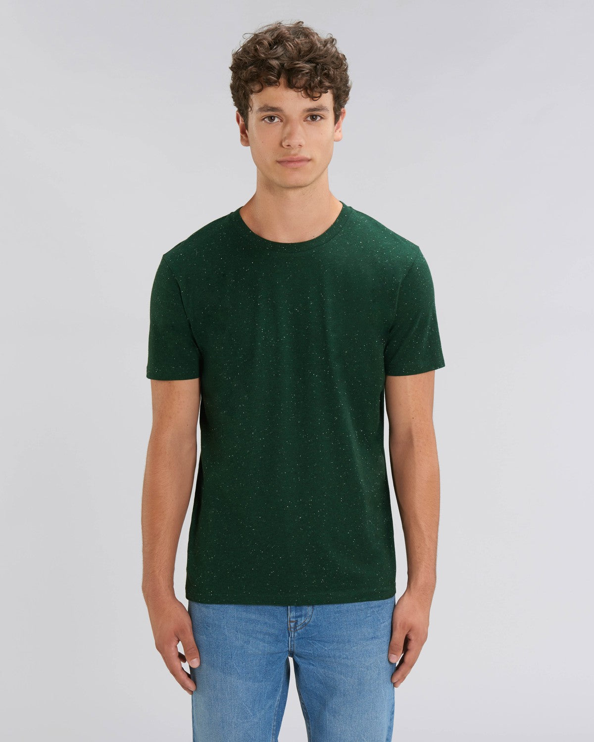 Stanley Stella Creator Unisex T-Shirt Heather Scarab Green