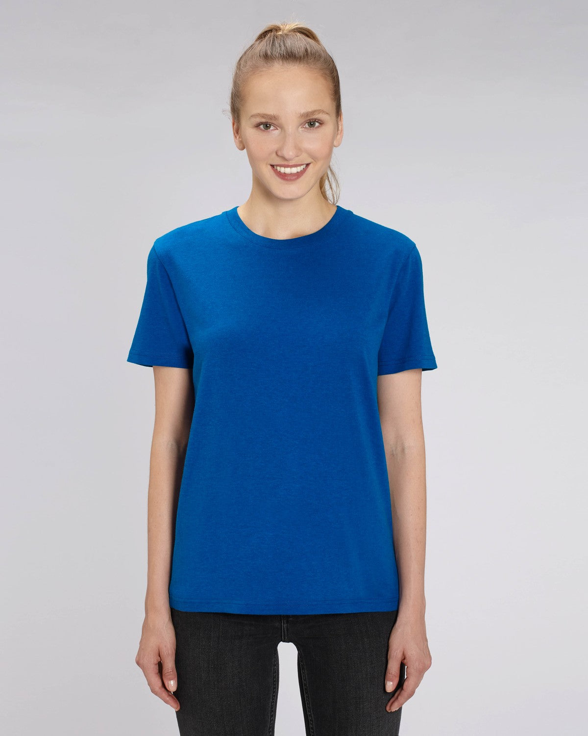 Stanley Stella Creator Unisex T-Shirt Mid Heather Royal Blue