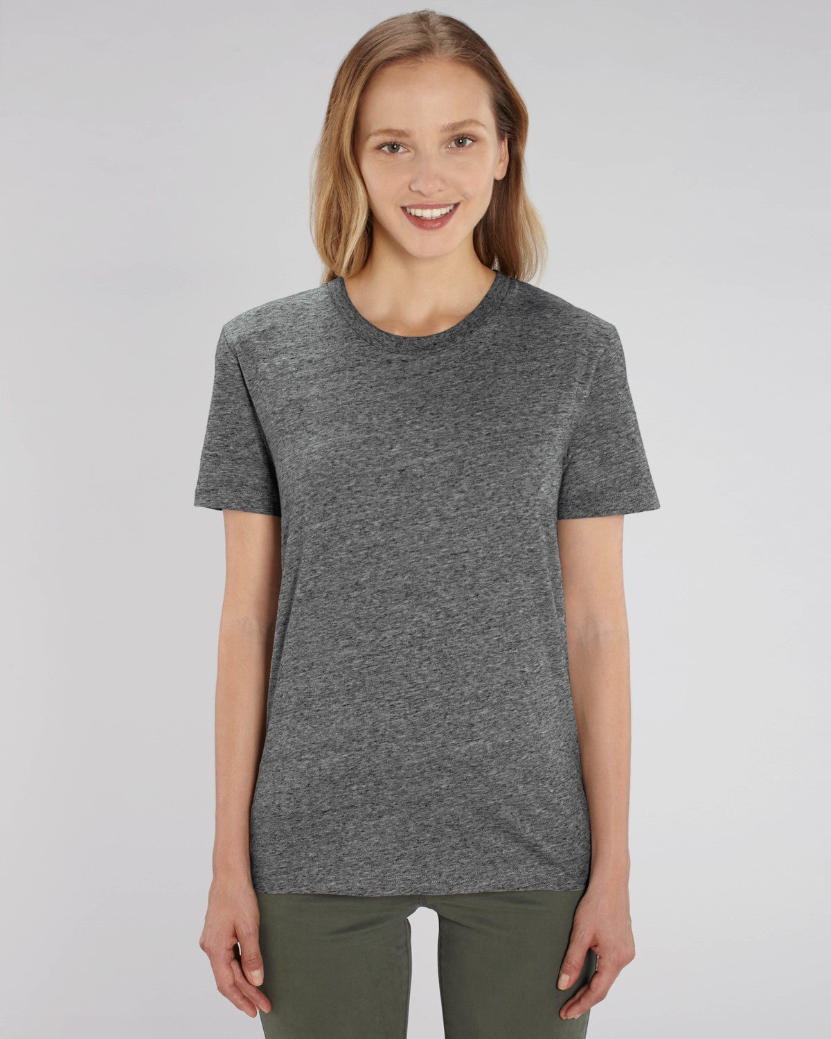 Stanley Stella Creator Unisex T-Shirt Slub Heather Steel Grey