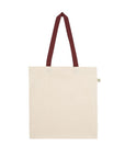 EP71 Heavy Shopper Organic Tote Bag with Contrast Handles