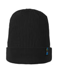 Neutral Organic Cotton Mixed Knit Beanie