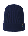 Neutral Organic Cotton Mixed Knit Beanie