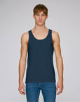 Stanley Stella Runs Men's Tank Top Navy