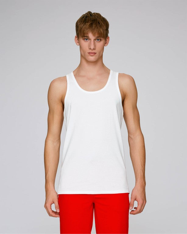 Stanley Stella Runs Men's Tank Top White