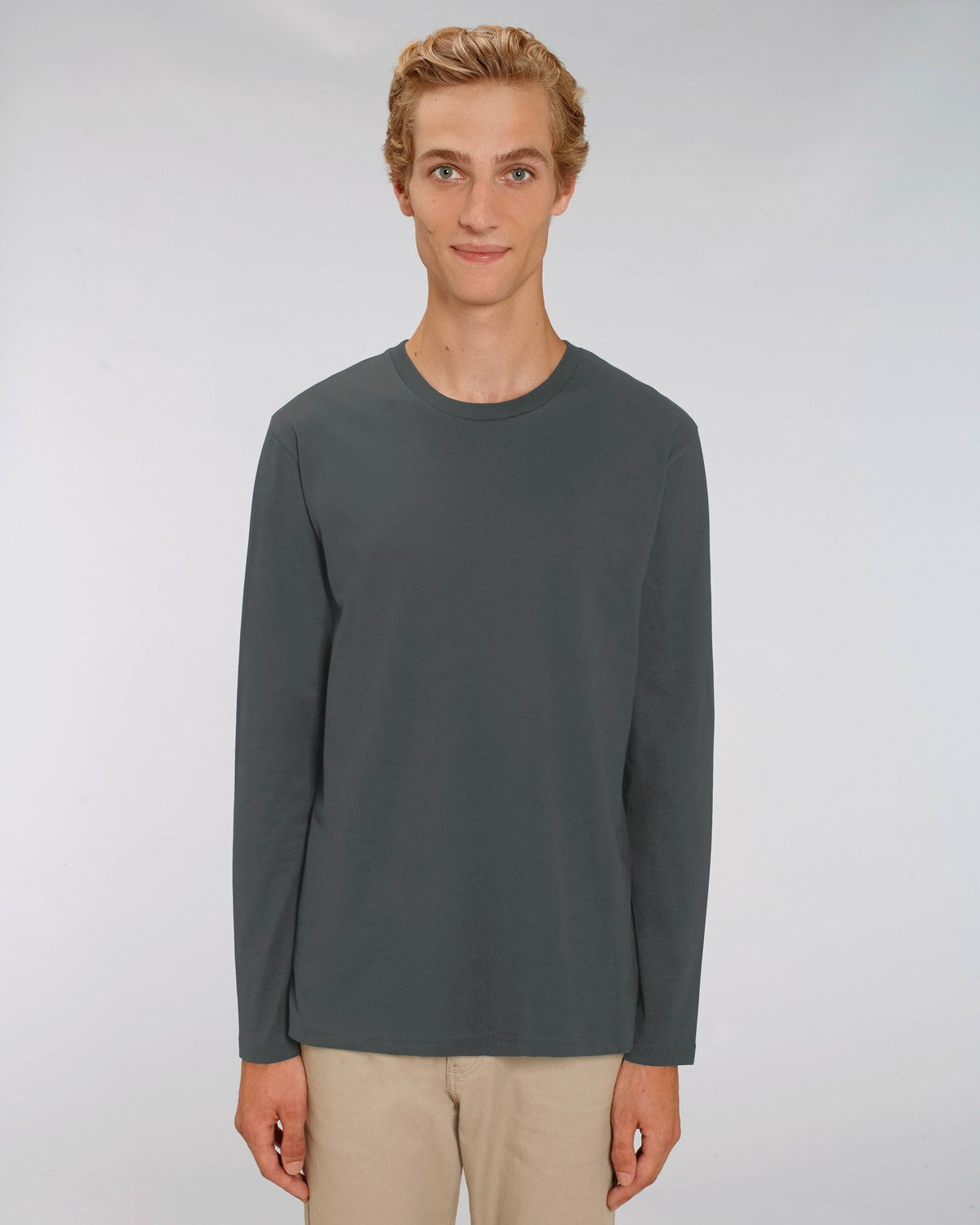 Stanley Stella Shuffler Men's Long Sleeve T-Shirt Antracite
