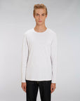 Stanley Stella Shuffler Men's Long Sleeve T-Shirt Heather Ash