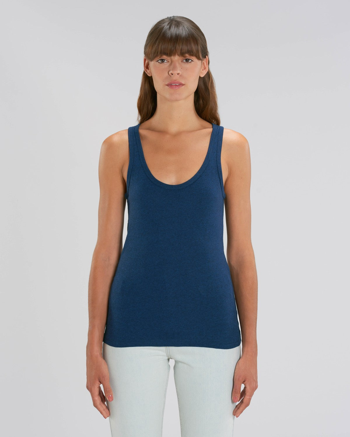 Stanley Stella Dreamer Women's Tank Top Black Heather Blue