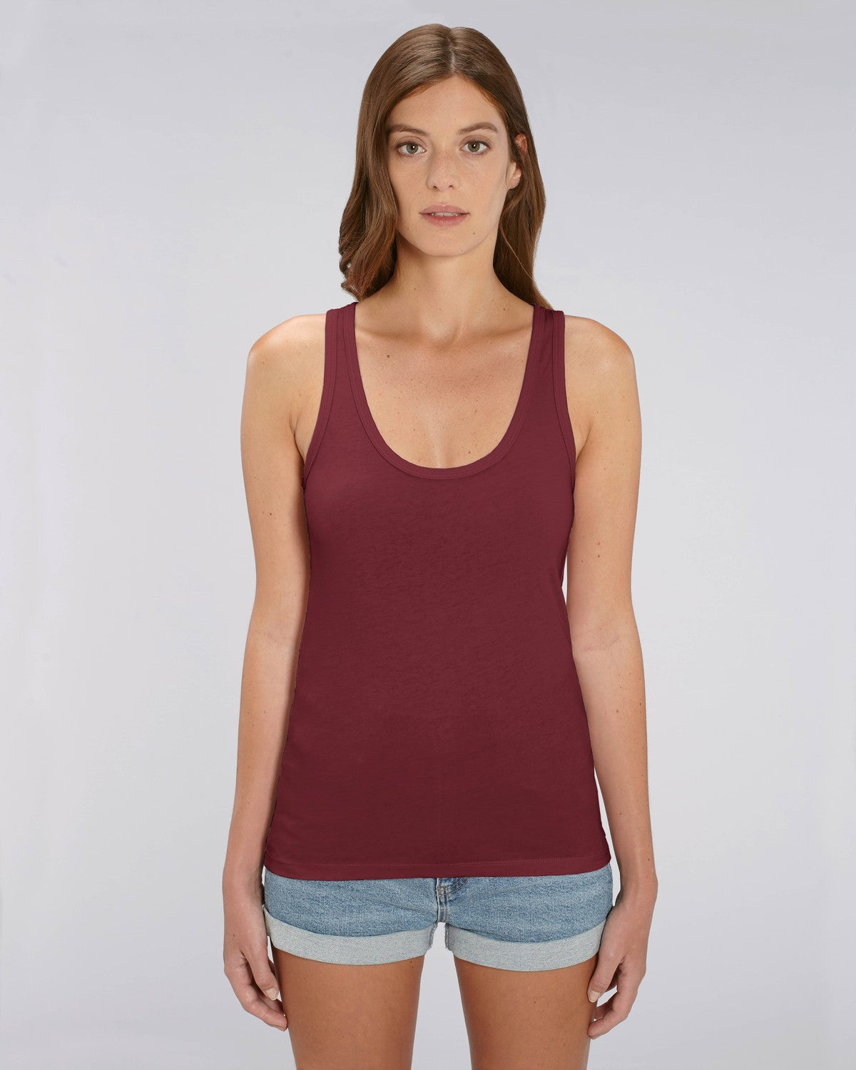 Stanley Stella Dreamer Women's Tank Top Burgundy