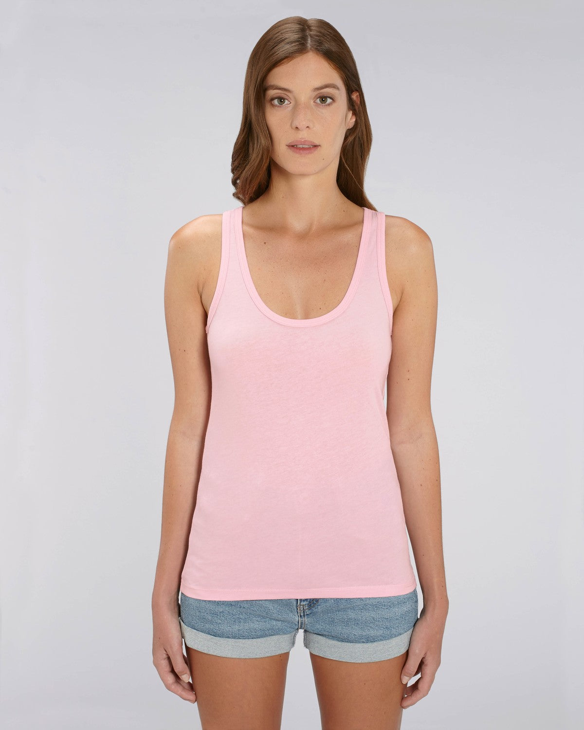 Stanley Stella Dreamer Women's Tank Top Cotton Pink