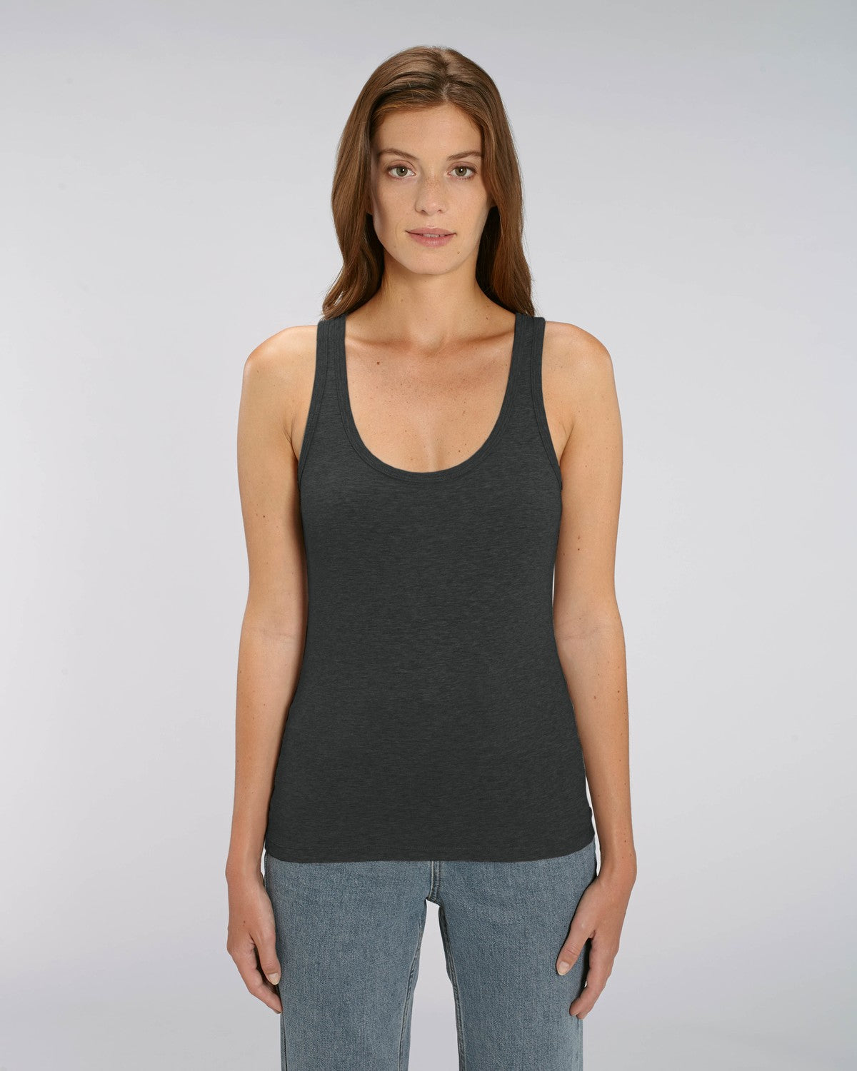 Stanley Stella Dreamer Women's Tank Top Dark Heather Grey