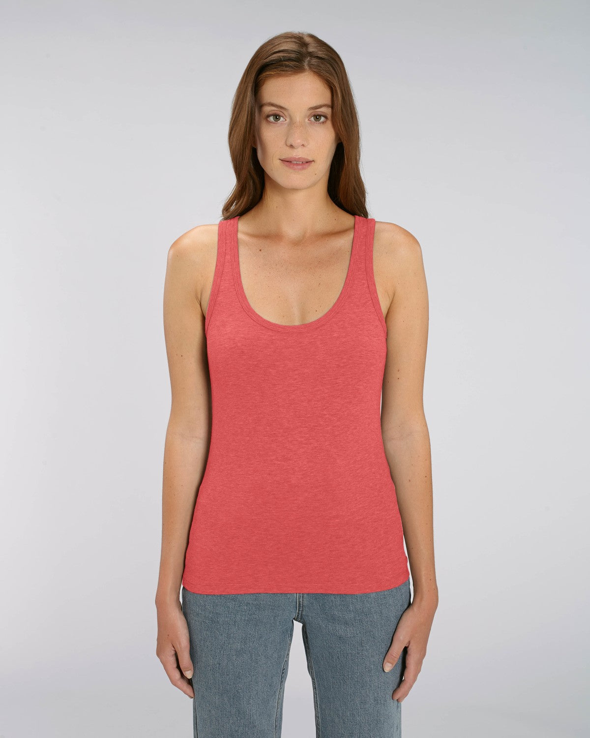 Stanley Stella Dreamer Women's Tank Top Mid Heather Red