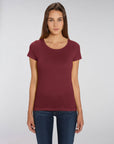Stanley Stella Lover Women's T-Shirt Burgundy