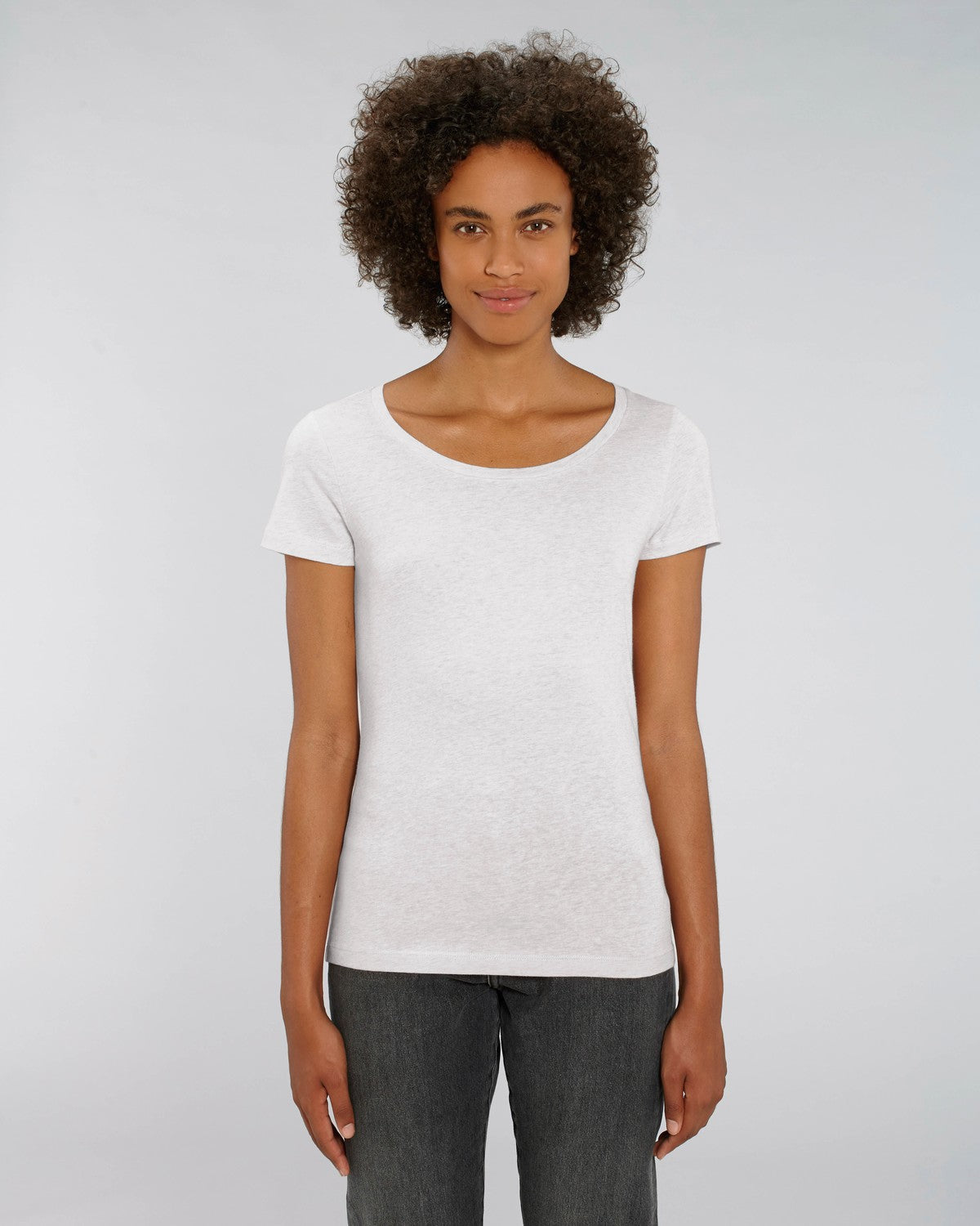 Stanley Stella Lover Women's T-Shirt Cream Heather Grey