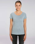 Stanley Stella Lover Women's T-Shirt Heather Ice Blue