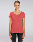 Stanley Stella Lover Women's T-Shirt Mid Heather Red
