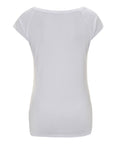N43 bamboo viscose women's T-shirt white
