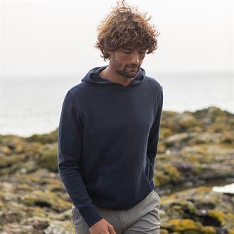 Ecologie Corcovado Organic Cotton Hoodie jet black navy