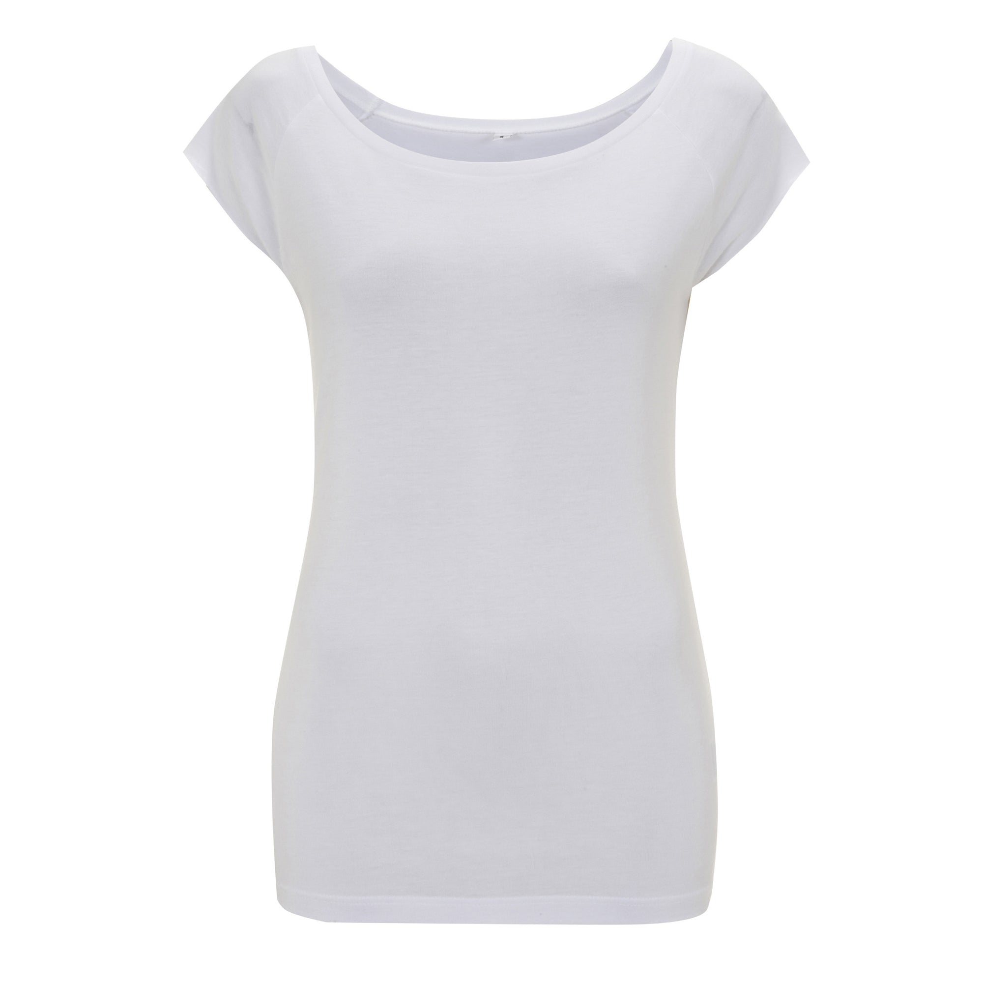N43 bamboo viscose women's T-shirt white