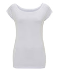 N43 bamboo viscose women's T-shirt white